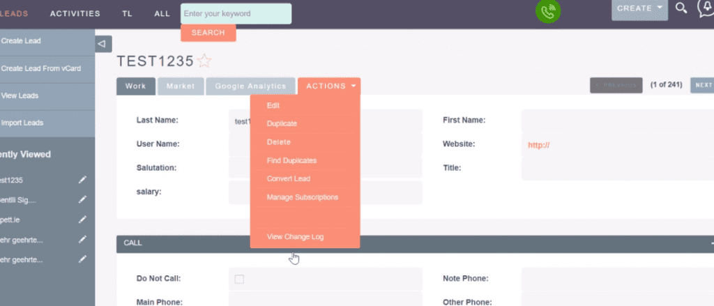 Audit Fields in SuiteCRM