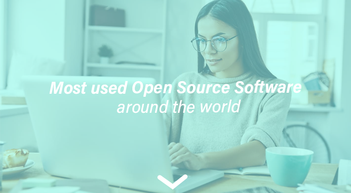 Most used open source software