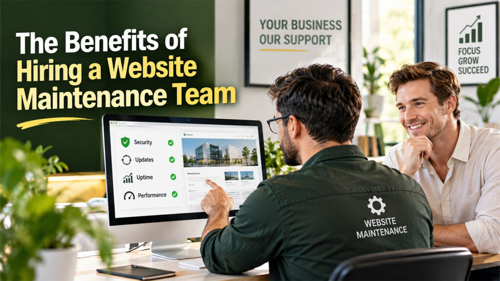 Benefits of Hiring a Website Maintenance Team