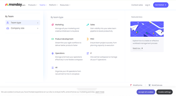 Monday Sales CRM