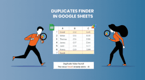 Avoid Duplicate Entries in Google Sheets