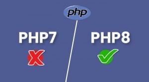 Upgrade PHP7 to PHP8