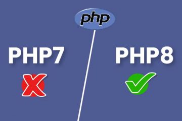 Upgrade PHP7 to PHP8