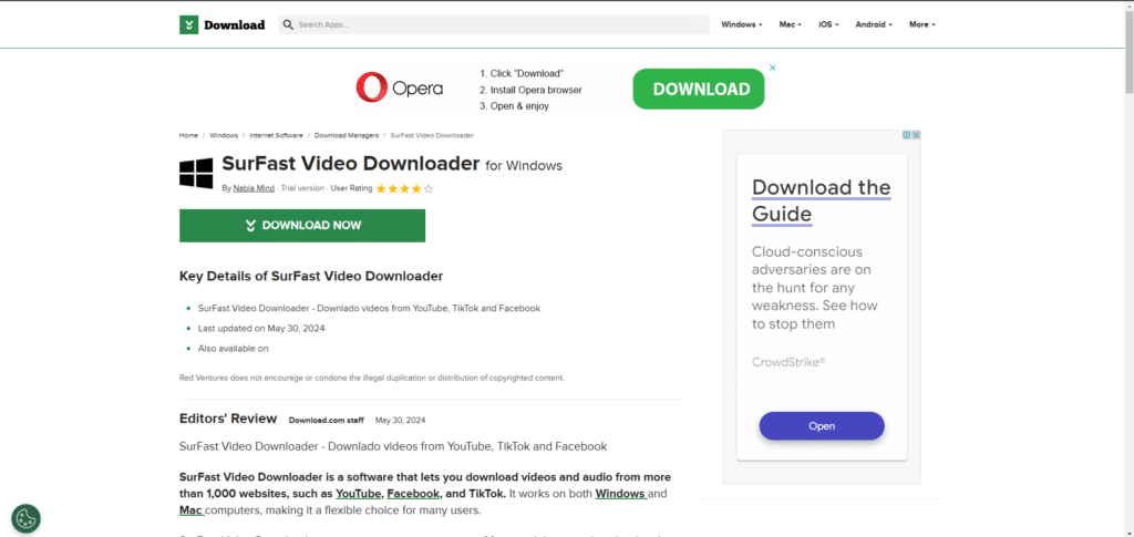 Surfast Video Downloader
