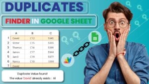 Avoid Duplicate Entries in Google Sheets using Google Apps Script Automation