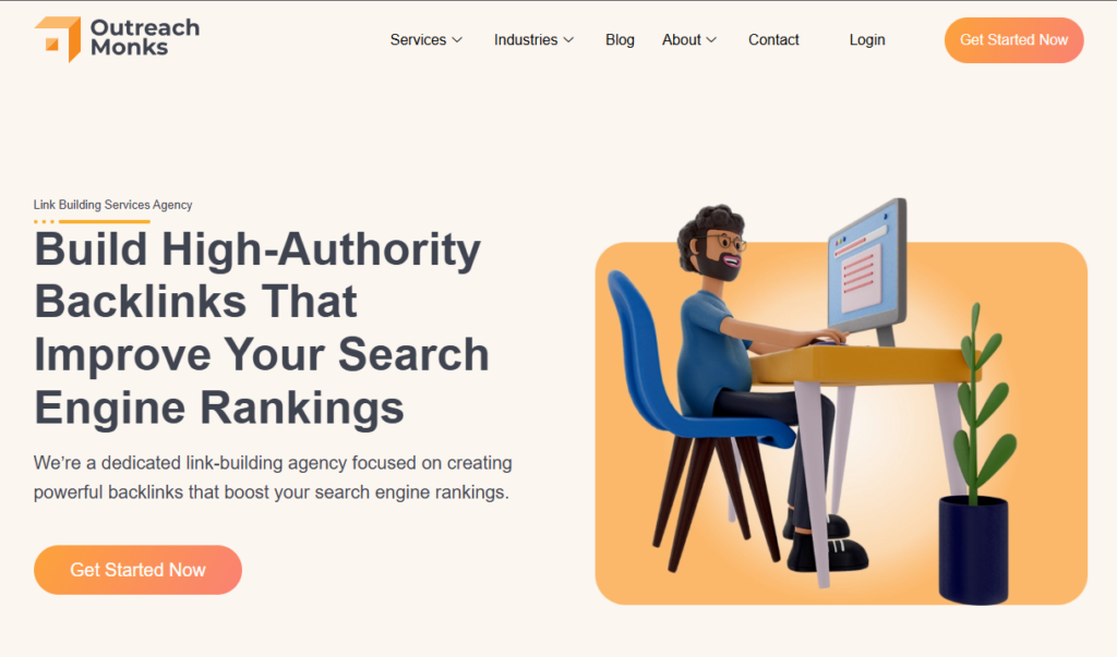 Outreach Monks building high-authority backlinks to boost search engine rankings