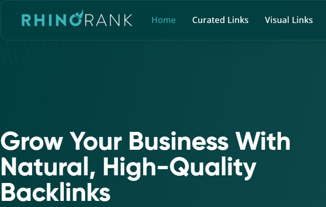 RhinoRank White Hat Link Building with natural high-quality backlinks for business growth