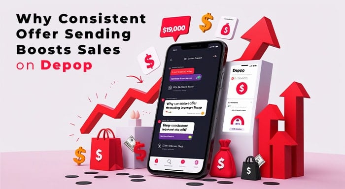 Consistent Offer Sending Boosts Sales on Depop