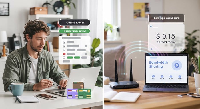 Paid Surveys and Bandwidth-Sharing as Entry Points for Supplementary Income 