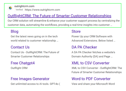 Visit OutRightCRM website