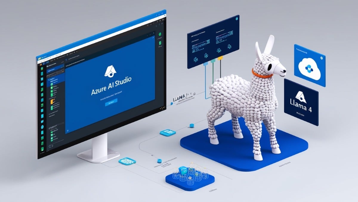 Llama 4 deployment via Microsoft Azure AI Studio with model tuning and cloud infrastructure