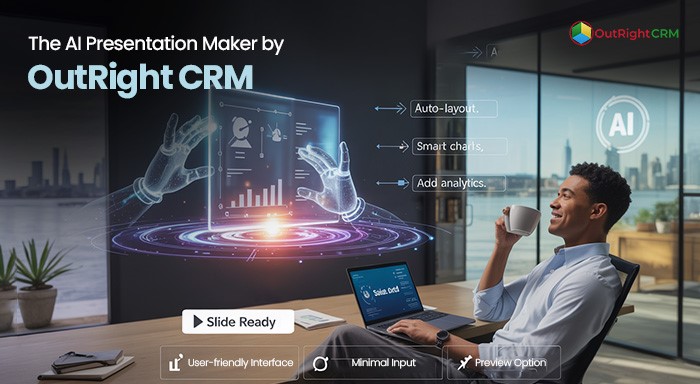 The AI Presentation Maker by OutRight CRM: Revolutionizing the Manual Slide Creation