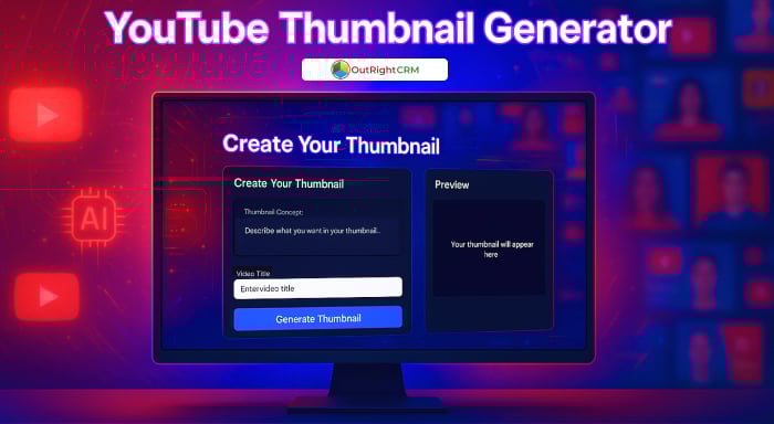Free YouTube Thumbnail Generator | Create Stunning Thumbnails Fast! 