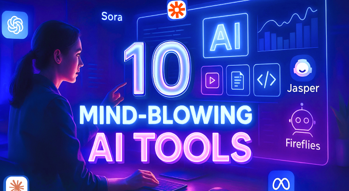 Top 10 Mind-Blowing AI Tools You Should Be Using in 2025