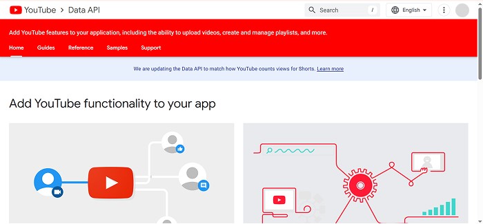 YouTube Data API