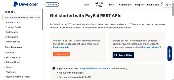 PayPal API