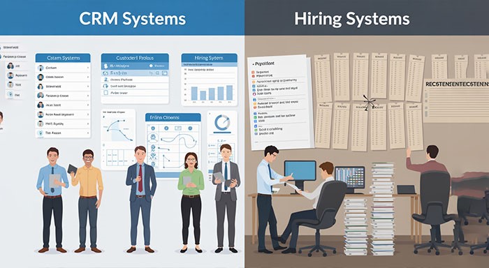 CRM Systems vs. Hiring Systems