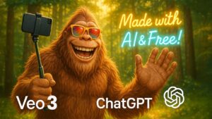 Make Viral Bigfoot Vlogs for FREE with Veo 3 and ChatGPT?