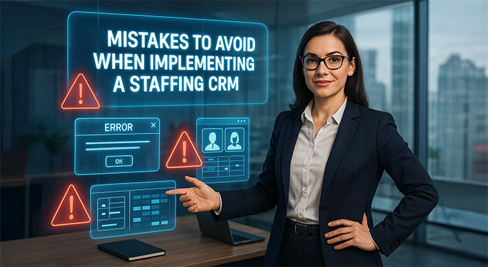 7 Mistakes to Avoid When Implementing a Staffing CRM 