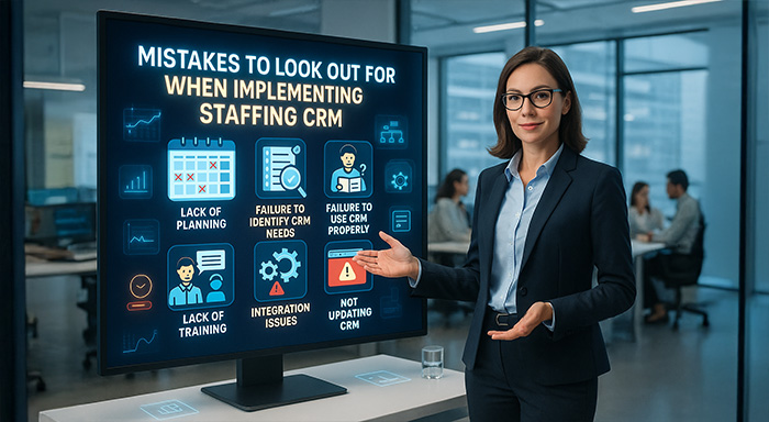 Mistakes to Look Out for when Implementing Staffing CRM