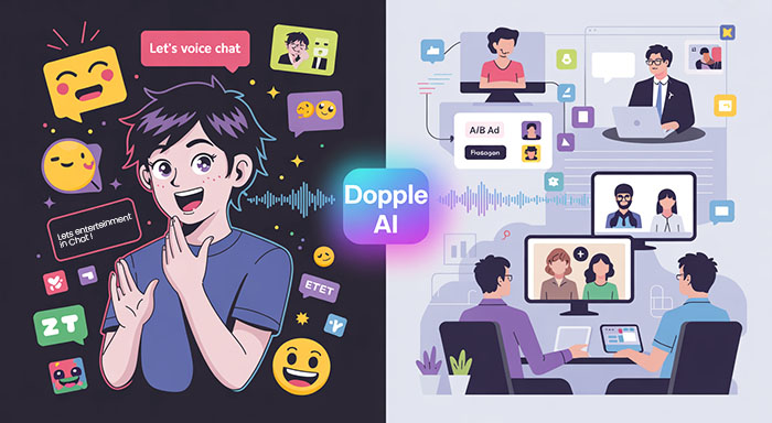 Dopple AI a Preferable Tool for Professional Utilization