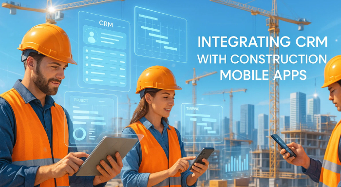 Integrating CRM with Construction Mobile Apps for Better Project Oversight
