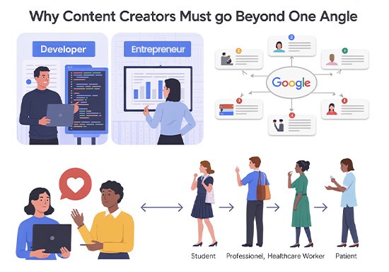Why Content Creators Must Go Beyond One Angle?