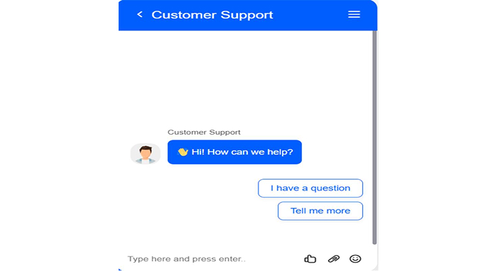 Customer support