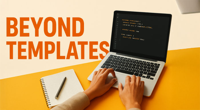 Beyond Templates: The Art of Custom Code Web Design