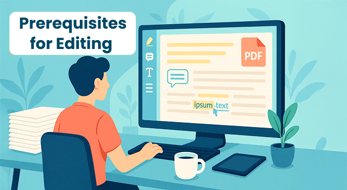 Prerequisites for Editing 