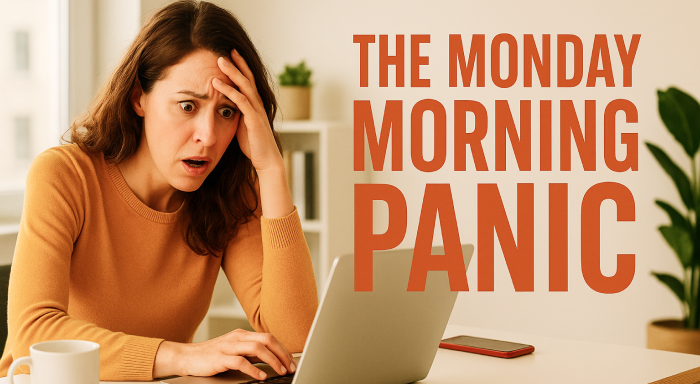 The Monday Morning Panic
