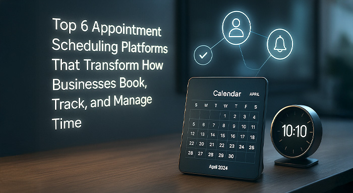 Top 6 Appointment Scheduling Platforms That Transform How Businesses Book, Track, and Manage Time
