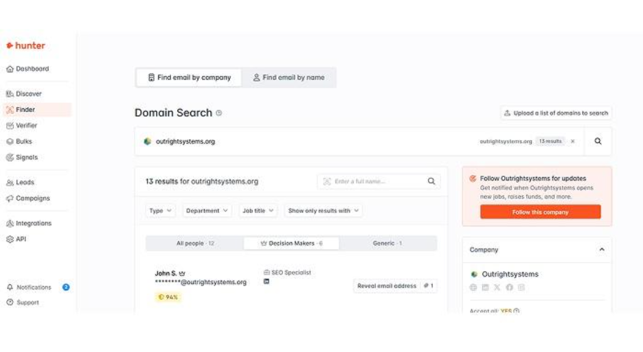 Hunter.io