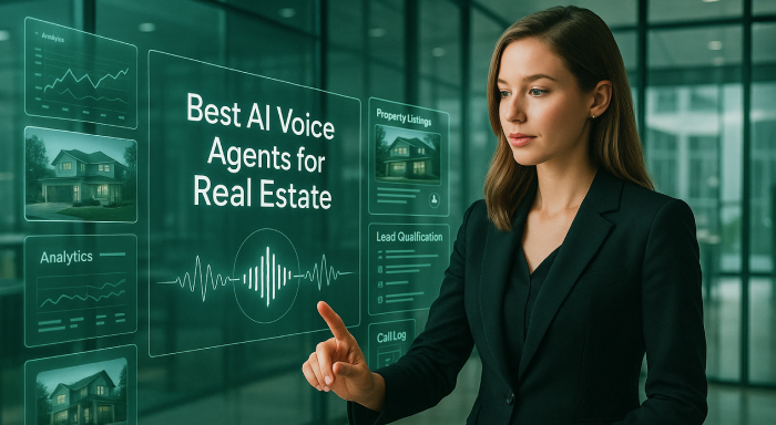 5 Best AI Voice Agents for Real Estate in 2025