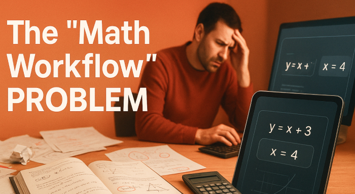 The "Math Workflow" Problem