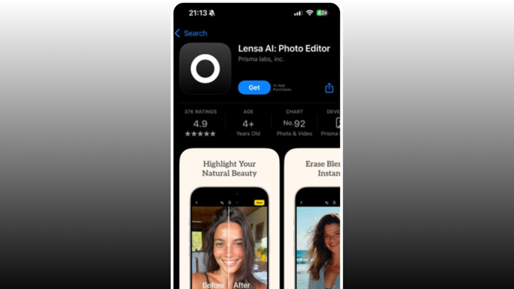 Lensa AI: Photo Editor 