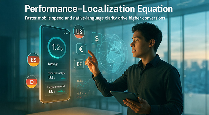 The performance–localization equation that lifts conversions