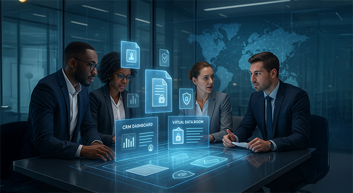 Secure Collaboration in the Digital Age: The Role of Virtual Data Rooms and CRM in Business Growth 