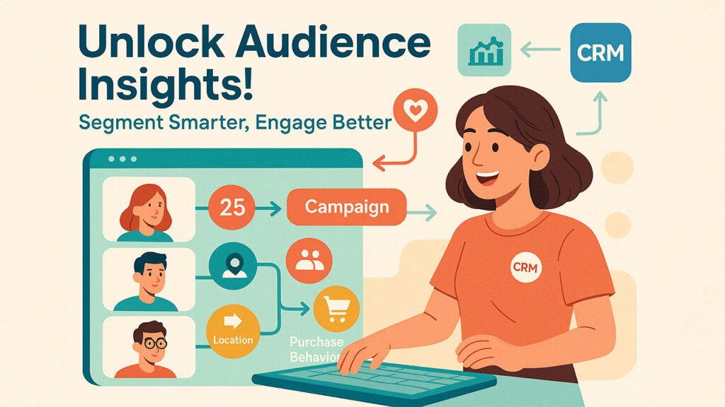 a woman working on a digital marketing strategy 