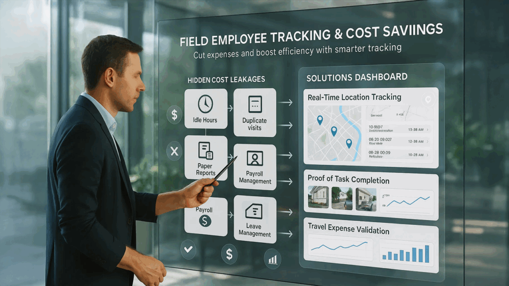Role of Field Employee Tracking in Reducing Operational Costs  