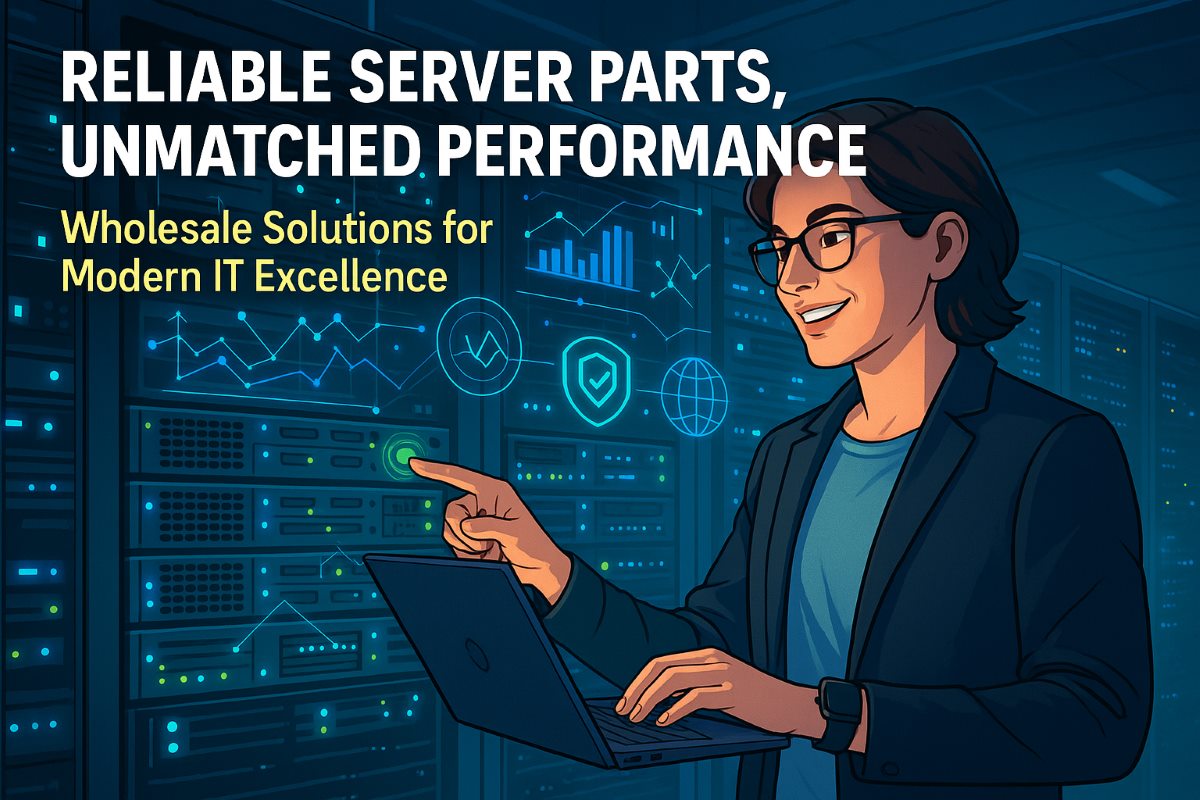 High-quality server parts from LA Sysco LLC for businesses and IT infrastructure