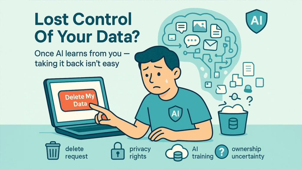 Inability to Delete or Control Your Data 