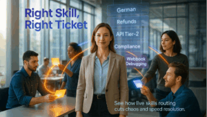 skills-based ticket routing