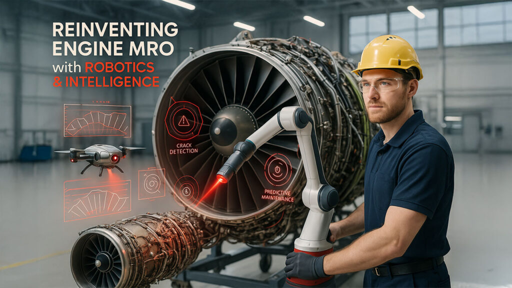 The Role of AI and Robotics in Enhancing Precision and Safety in Aircraft Engine MRO Operations