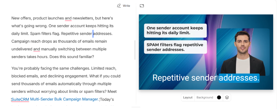 The “Write” Option