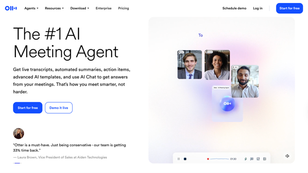 Otter - Executive Assistant with Real-time Transcriptions