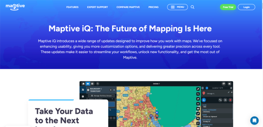 Maptive Takes the Lead with Enterprise-Ready Features