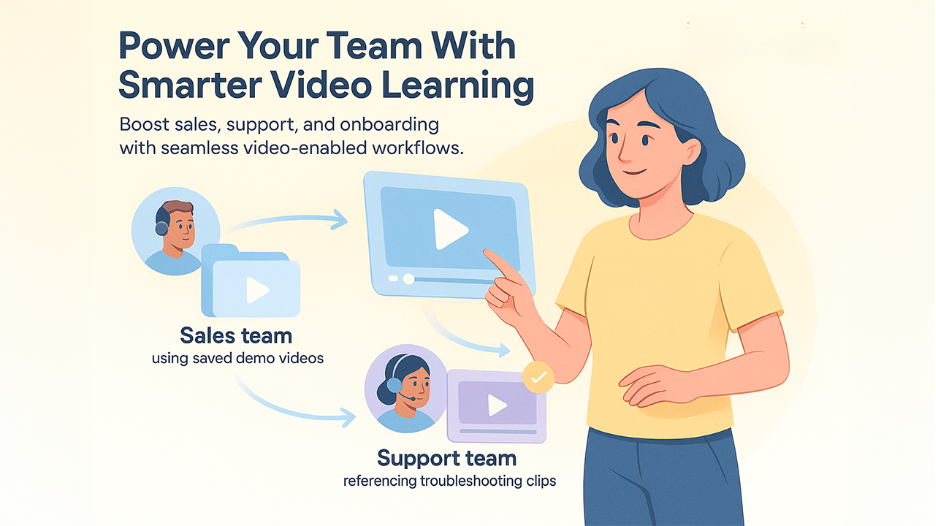 Using VidsSave for Sales and Training