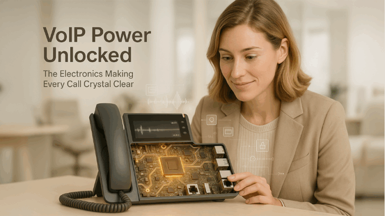 Electronics Behind Enterprise VoIP Equipment