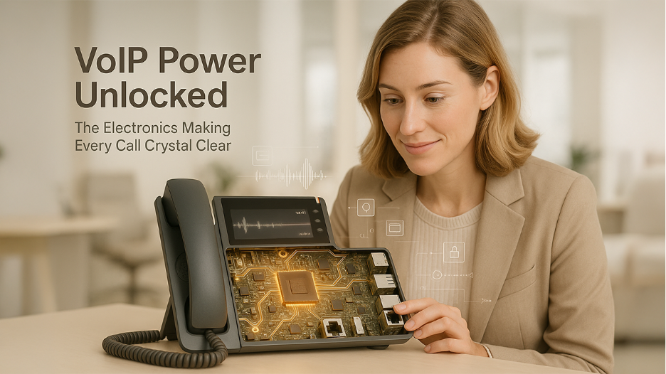 Powering Communication: The Electronics Behind Enterprise VoIP Equipment